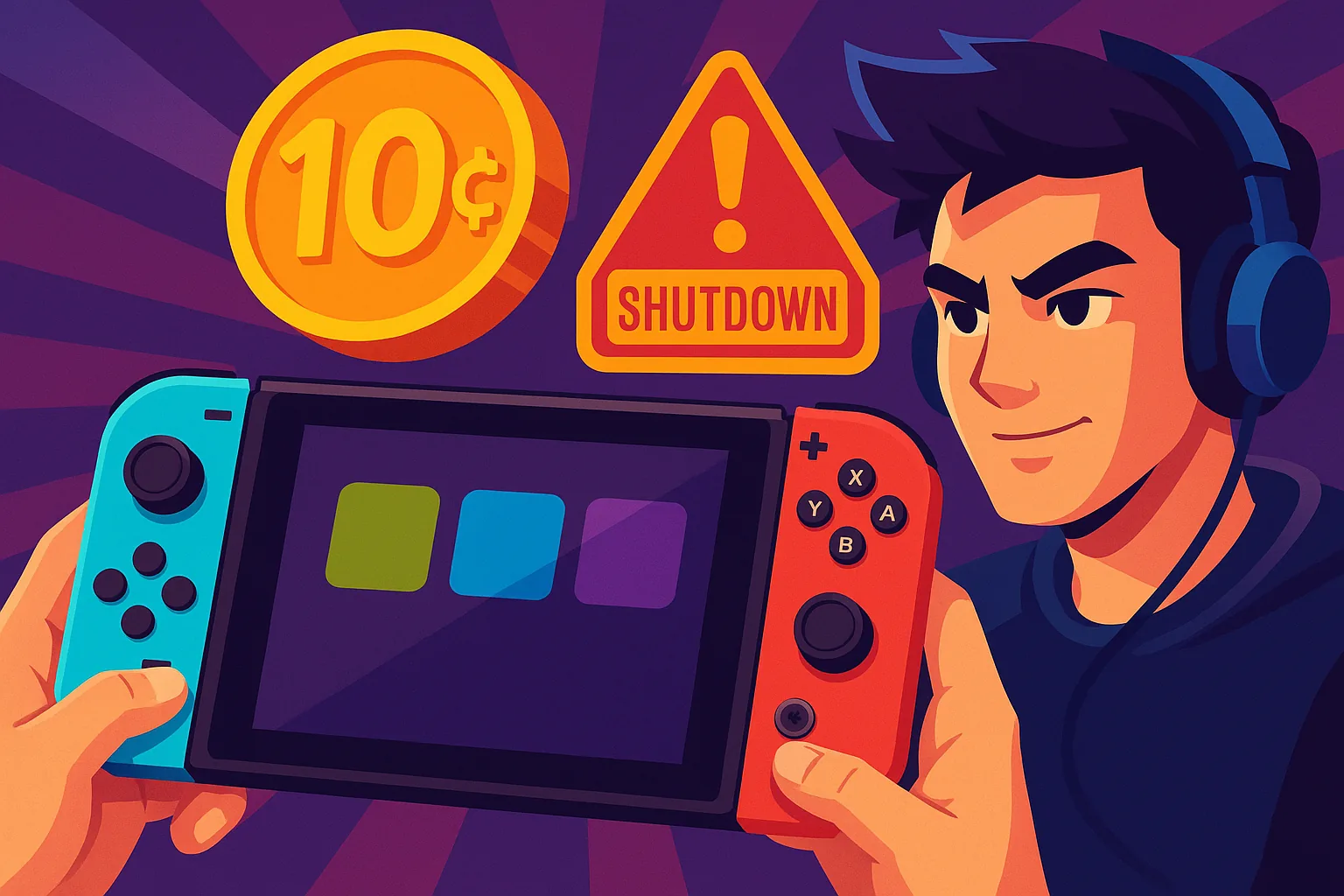 Nakana.io Closing Down with Nintendo Switch Games at 10 Cents
