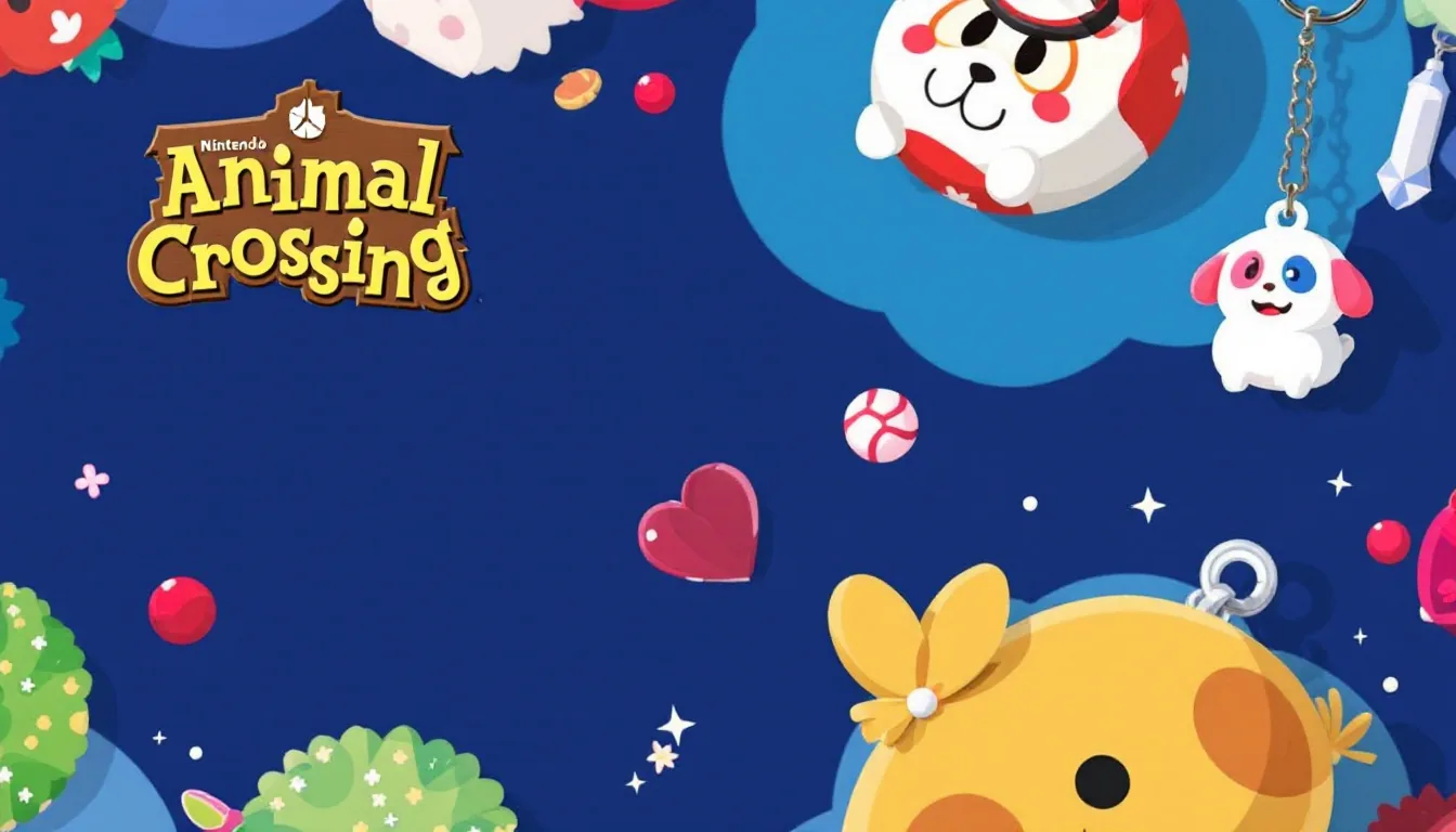 Nintendo Launches Animal Crossing Item Keychains