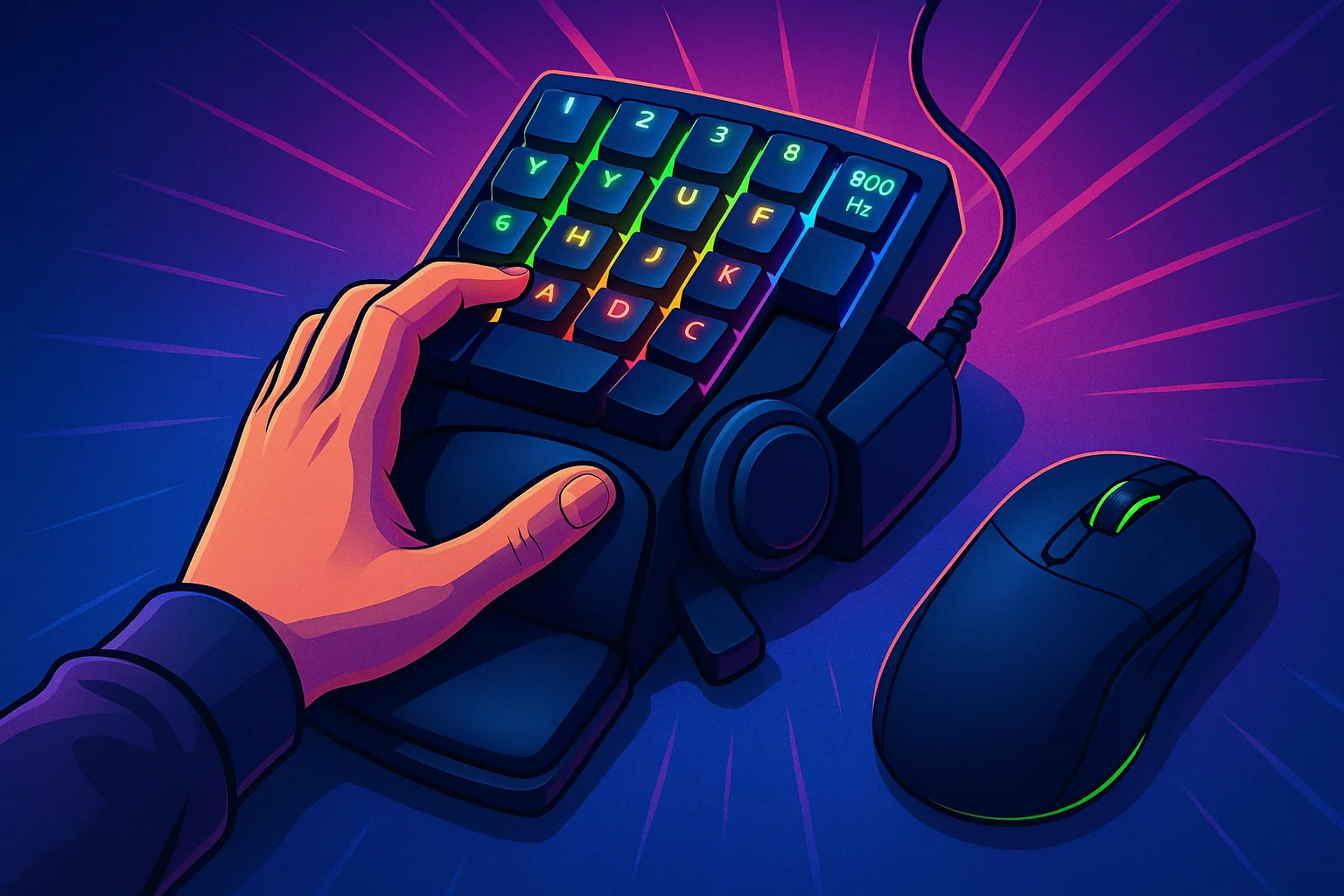 Razer Tartarus V2 Pro: new gaming keypad with 8000 Hz polling